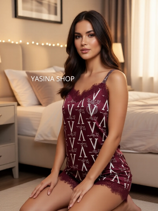 Pijama erotik penyuar, tungi kiyim, ochiq, bodi, ichki kiyim , top va shortik