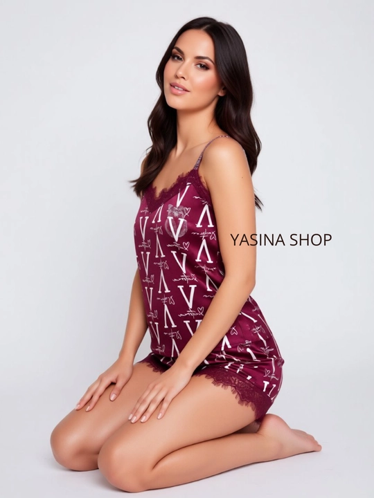 Pijama erotik penyuar, tungi kiyim, ochiq, bodi, ichki kiyim , top va shortik
