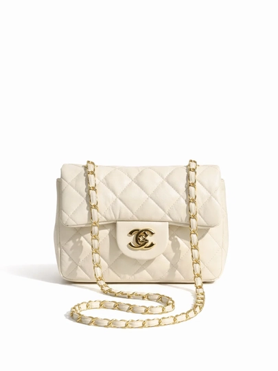 Женская сумка через плечо, в стиле Chanel — STORE06-SSUMKI-БЕЛЫЙ