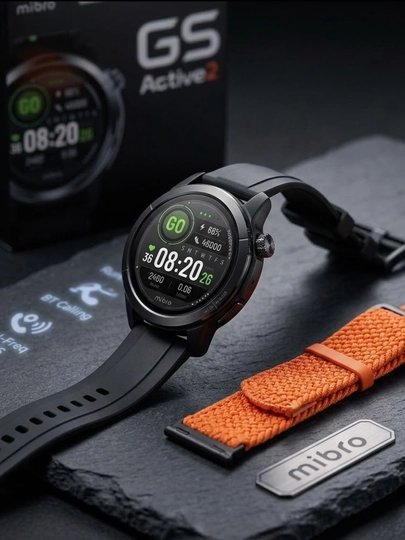 Mibro GS Active 2 смарт-часы — OZMPLAZ-SMARTWATCH4-ЧЕРН