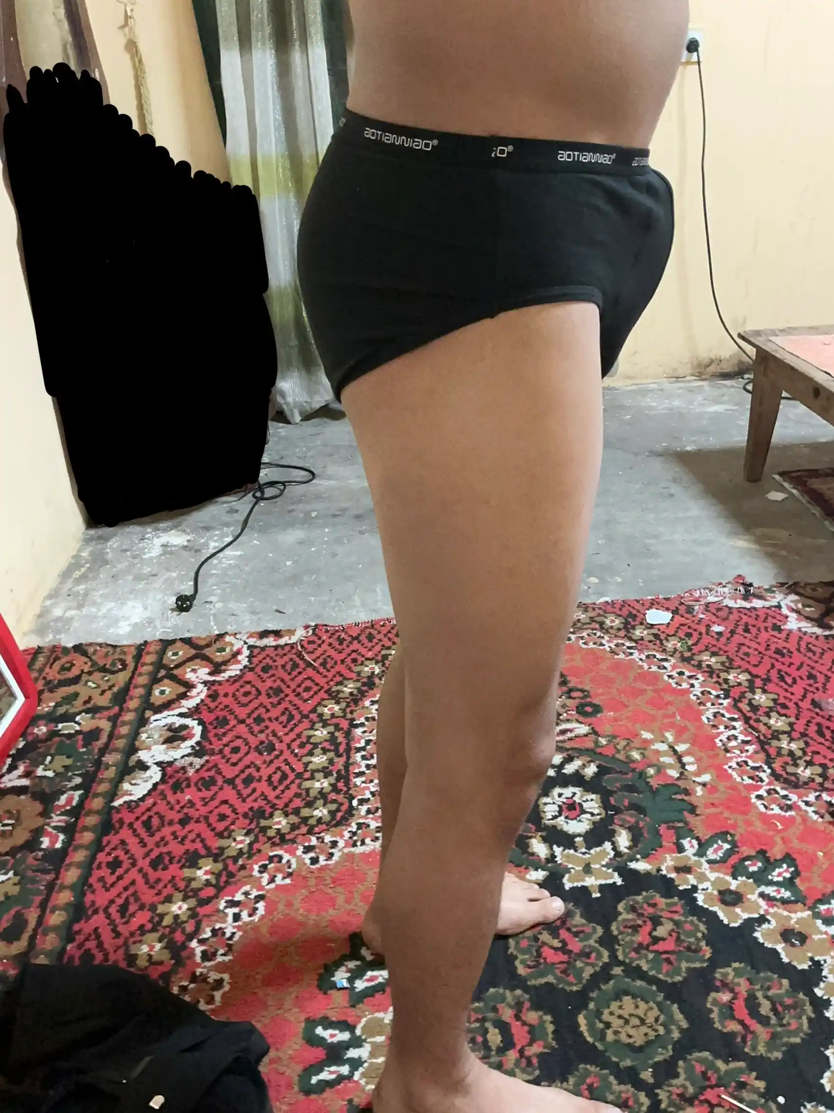 Erkaklar trusigi, slip, uchburchak, erkaklar ichki kiyimlari, bambuk, paxta