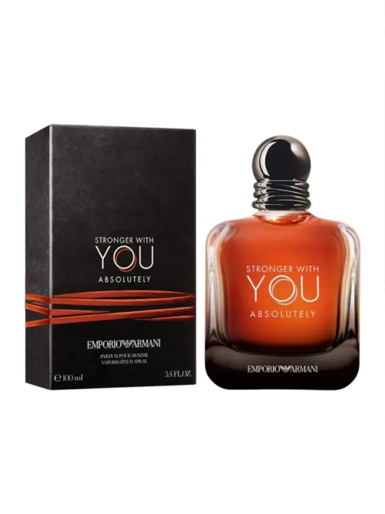 Erkaklar atiri Giorgio Armani Stronger With You Absolutely 100 ml, erkaklar uchun sovg'a