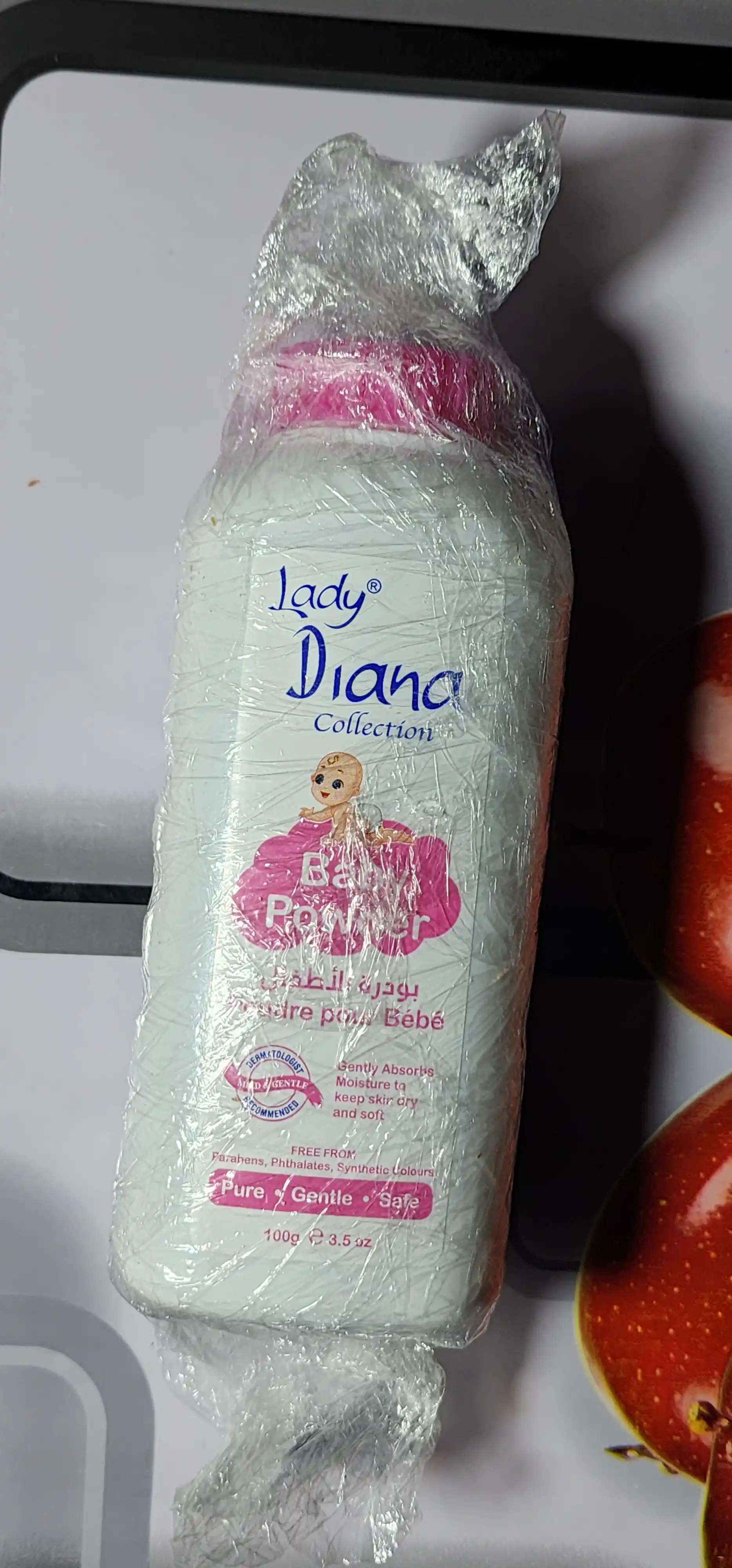 Детская присыпка Lady Diana, для новорождённых, гипоаллергенная, детская присыпка 