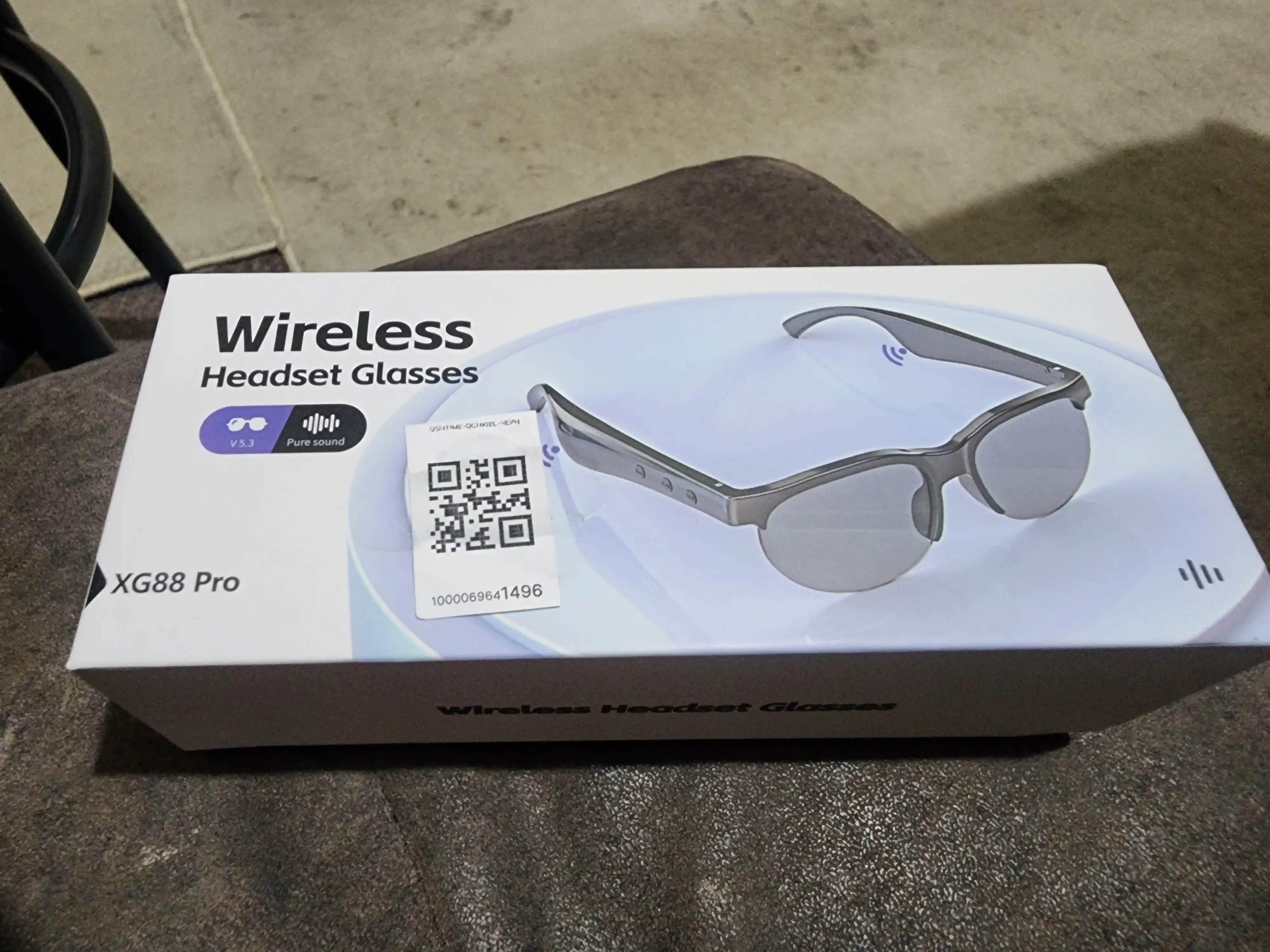 Wireless Headset Glasses XG 88 Pro, Aqilli ko'zoynak, Blutusli zamonaviy ko'zoynak