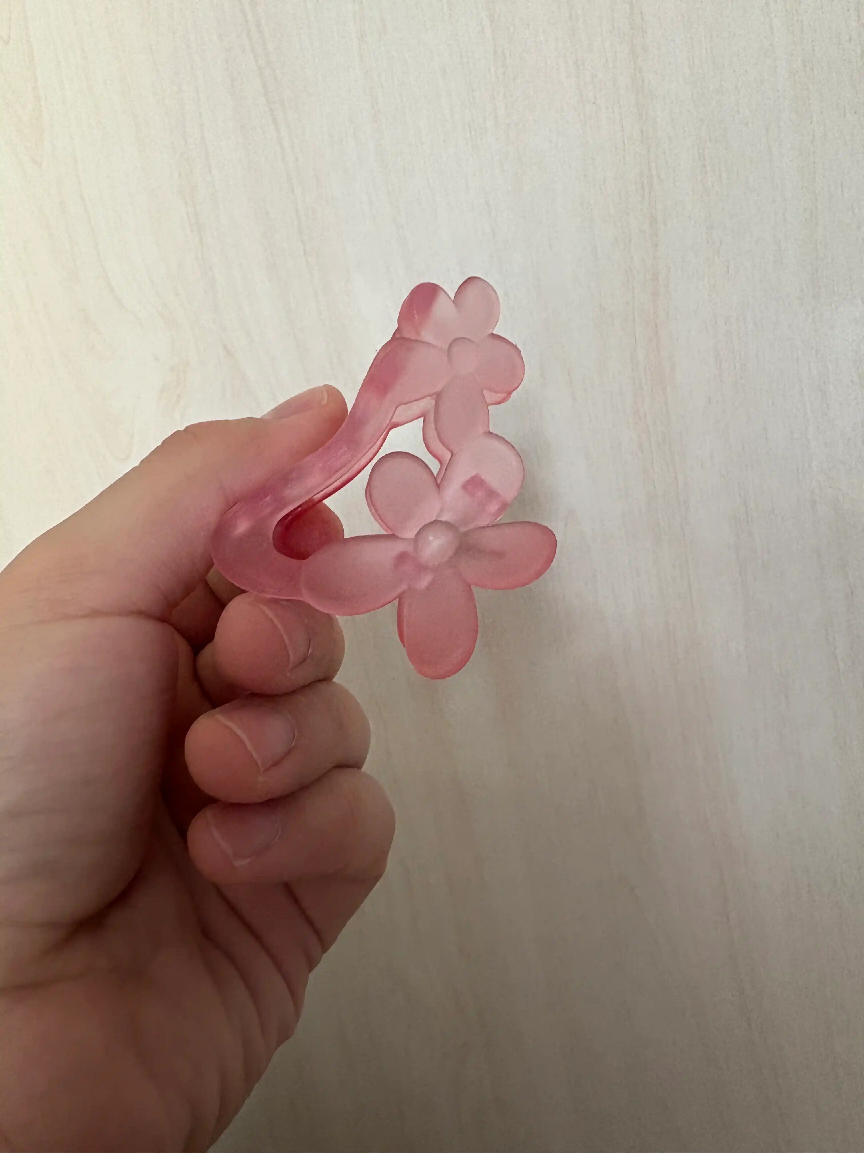 Заколка крабик для волос матовый, 6 cм