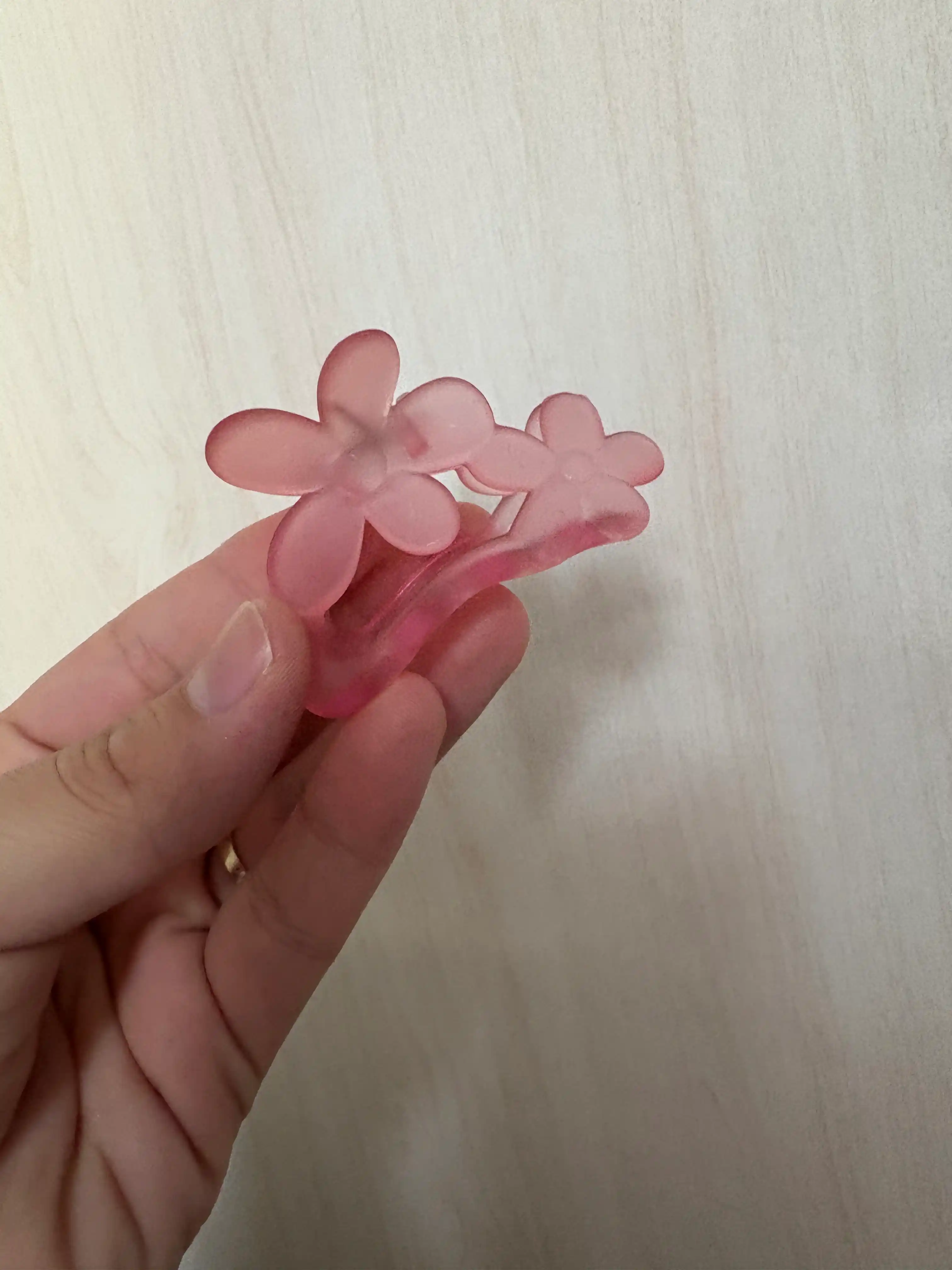 Заколка крабик для волос матовый, 6 cм