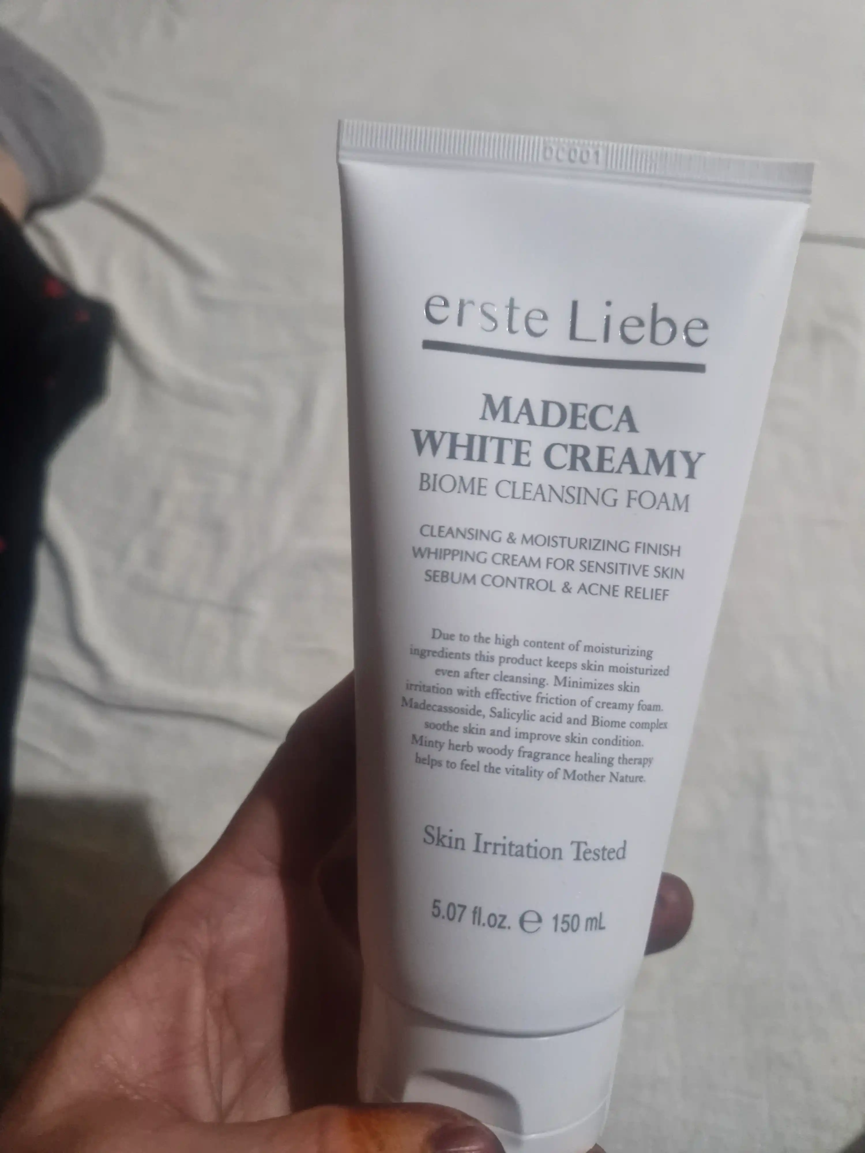 Erste Liebe "Madeca White" yuvinish uchun ko‘pigi, kremli, tozalovchi