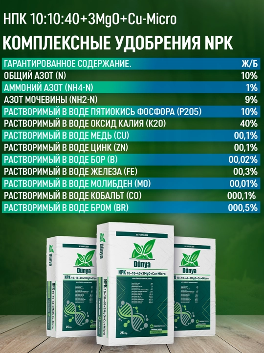 NPK 10:10:40 (100gr)