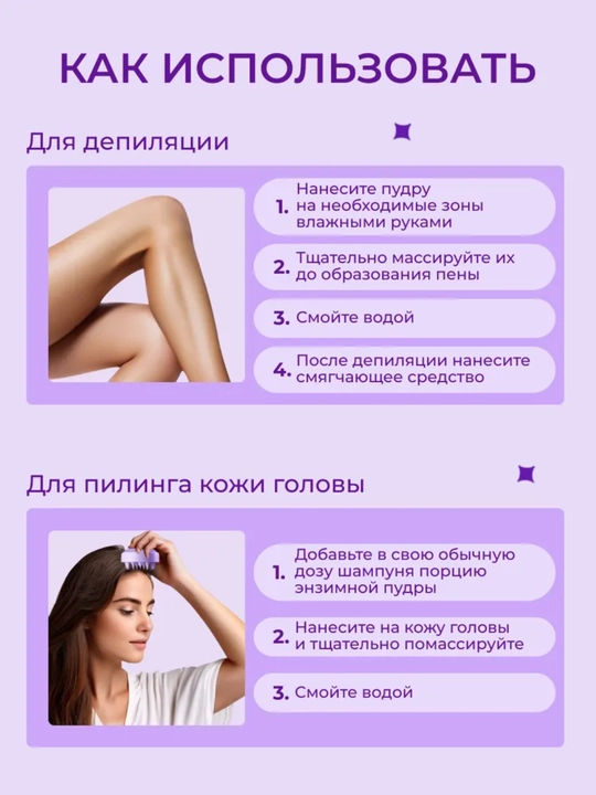 Wistery Энзимная пудра-пилинг для лица и тела с папаином и салициловой кислотой, 150 мл