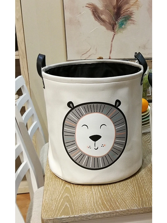 Корзина для игрушек и одежды (INS дизайн, Лев), корзинка, подарок ребёнку