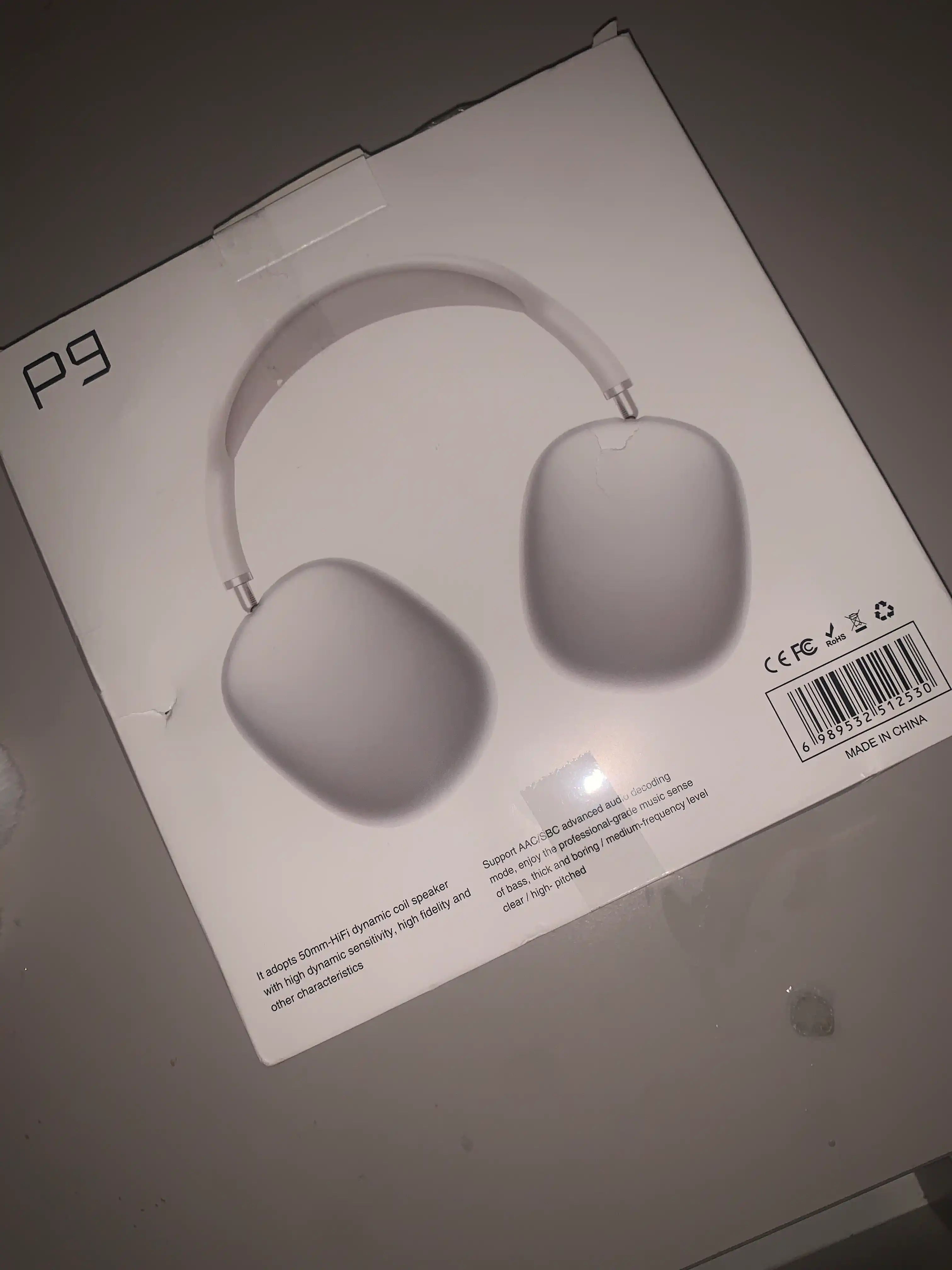 Simsiz Bluetooth quloqchin P9 | Mikrofonli | Bass | SD karta | AUX | Telefon va PC