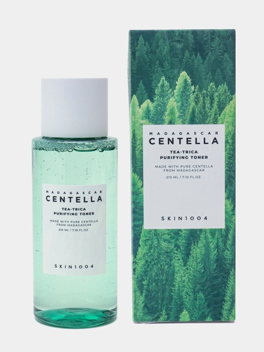 Противовоспалительный тонер Madagascar Centella Tea-Trica Purifying Toner SKIN1004, 210 мл