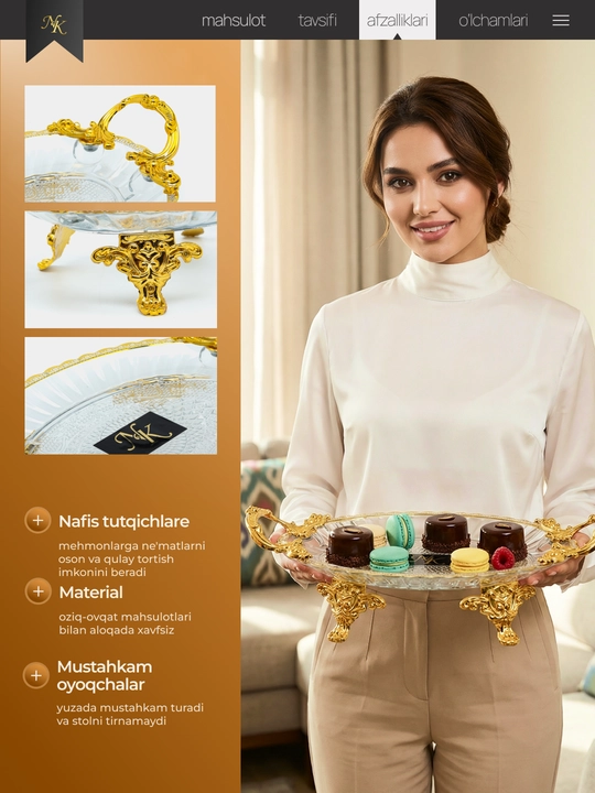 Печенница для сервировки (2 шт)