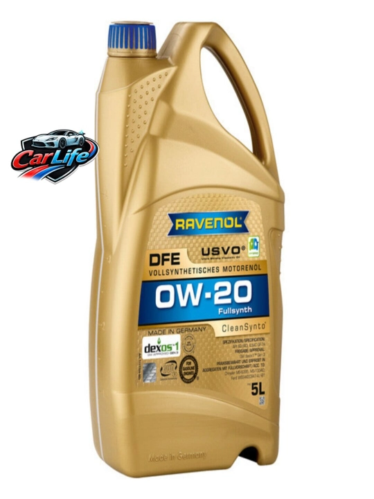 RAVENOL DFE SAE 0W-20 моторное масло для автомобилей