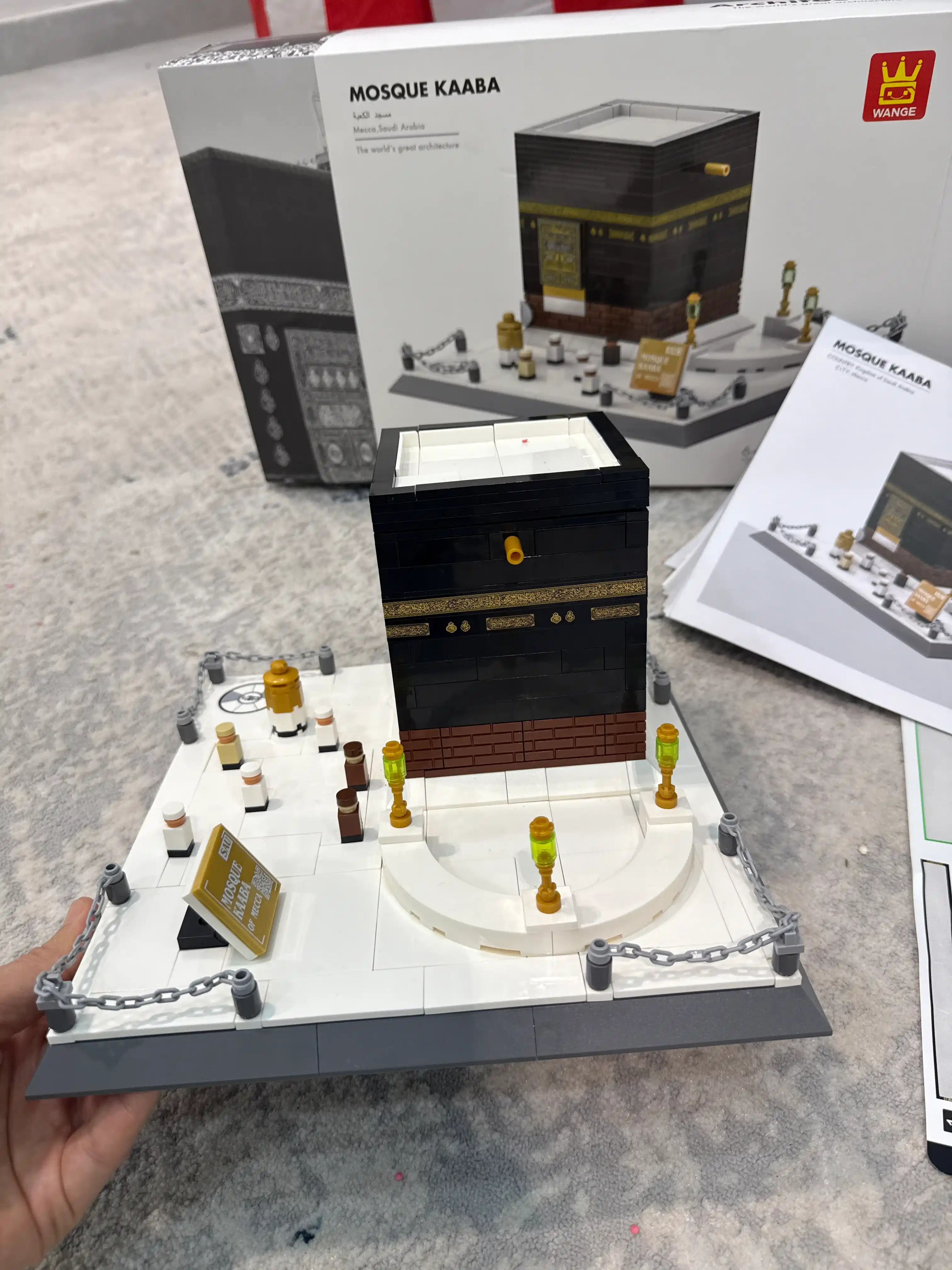 Конструктор 3D Lego, Makka, Kolizey, Burj Xalifa, Eyfil minorasi, Minora ko‘prigi