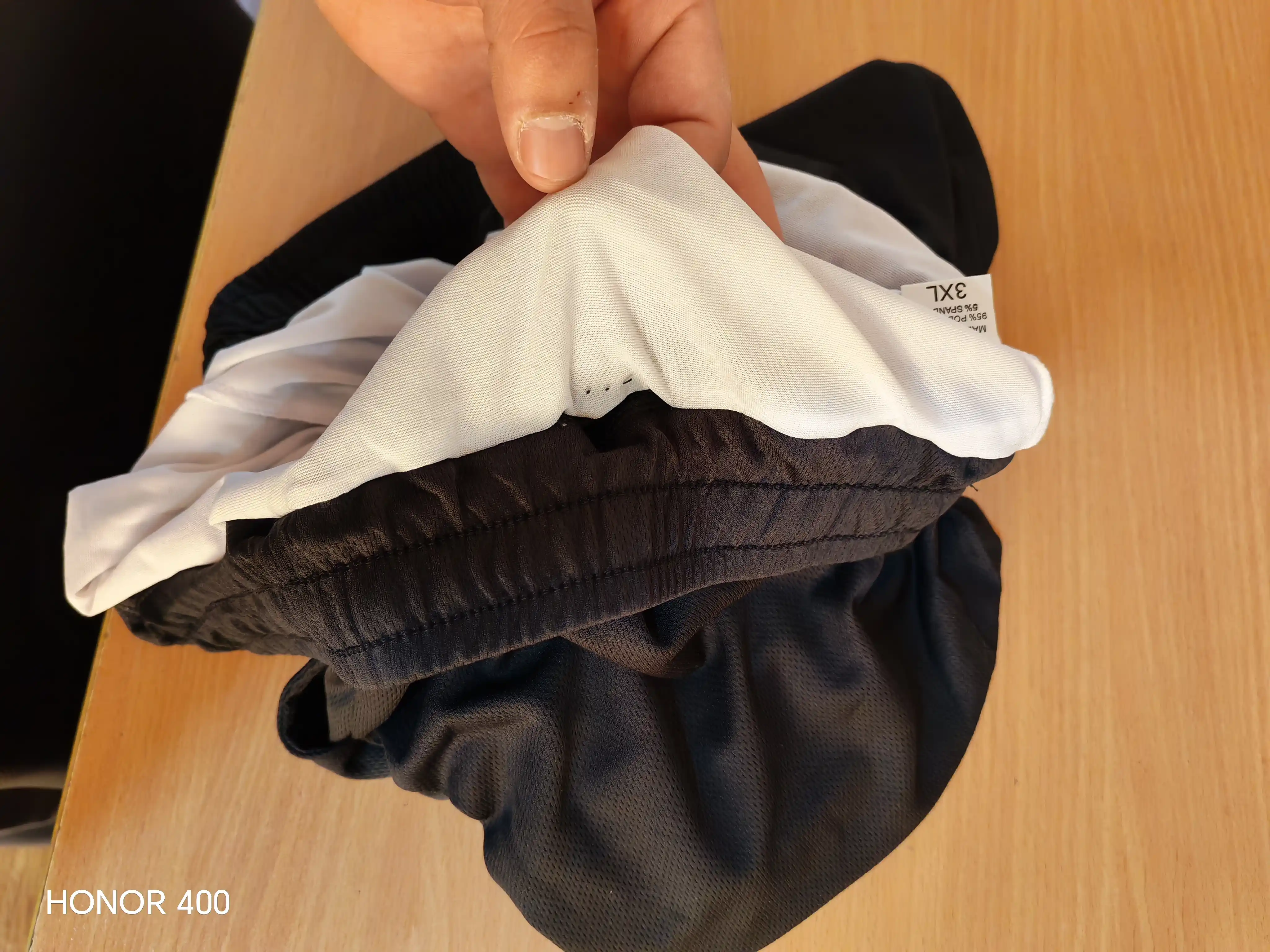 Erkaklar uchun sport shortiklari, paxta va polyester, yugurish va zal uchun
