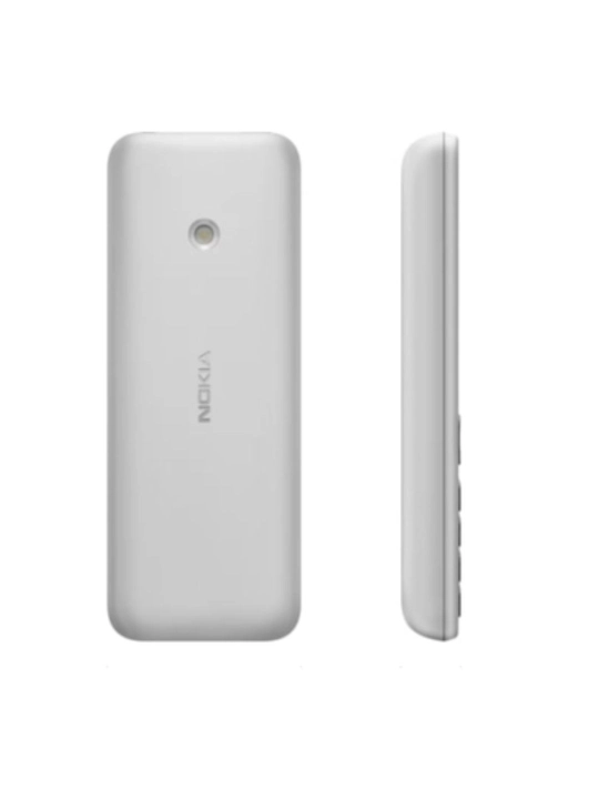 Nokia 125 mobil telefoni, 2 SIM-kartali, katta ekranli va chidamli korpus