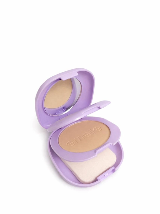 Пудра для лица Emelie BB/HD компактная Matte Powder, SPF, матовая, стойкая