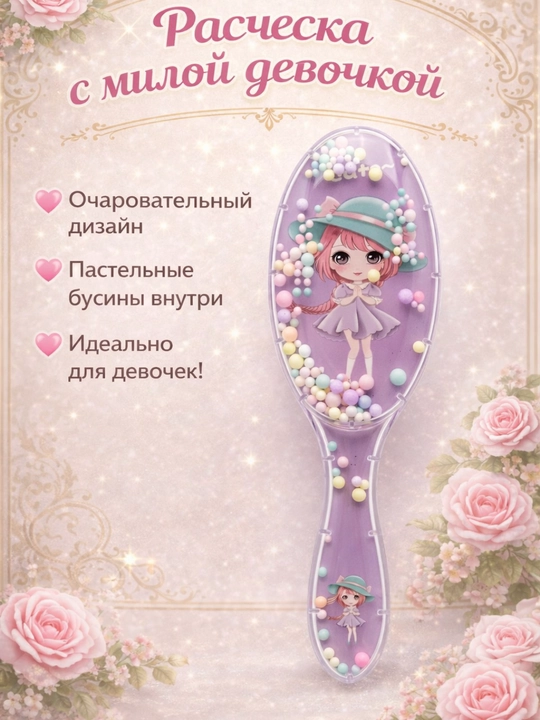 Детские расчески с рисунками - 
