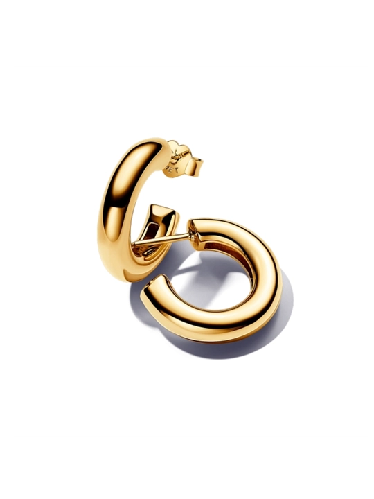 Серьги-кольца Essence органической формы, покрытие 14К, арт. 263269C00