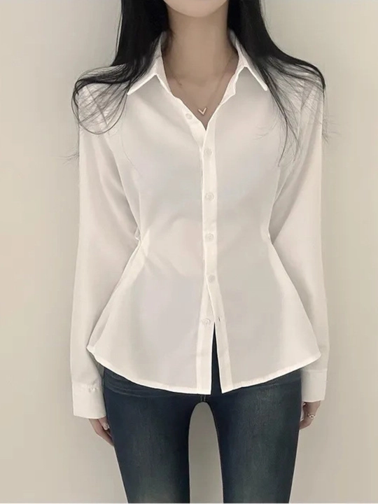 Ayollar ko‘ylagi, klassik, uzun yengli, paxtali, asosiy model