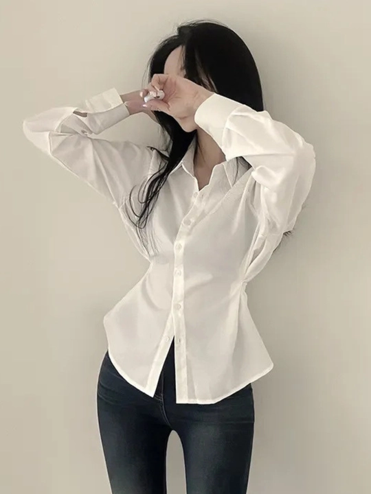 Ayollar ko‘ylagi, klassik, uzun yengli, paxtali, asosiy model