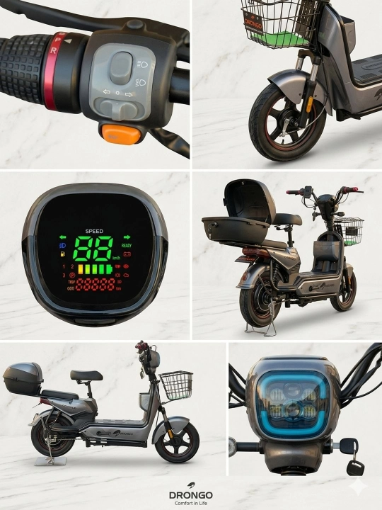 Skuter elektrli DRONGO R-14 JY Redline