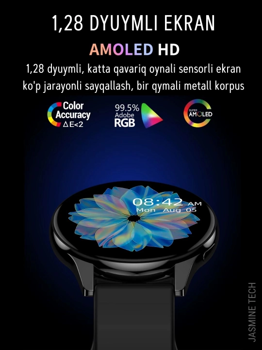 Aqlli soat, smart soat - Active-Pro, suvo'tkazmas,  IOS va Android