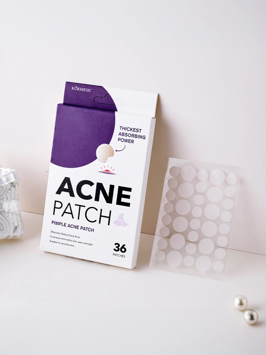 Acne plaster qadoqda 20 dona| papula va husnbuzarlarga qarshi plastirlar - qadoqda 36 dona