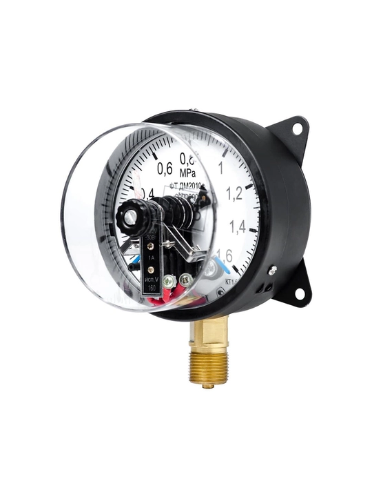 EKM YX-100 elektr kontaktli manometri (0.6 MPa / 6 bar) - 