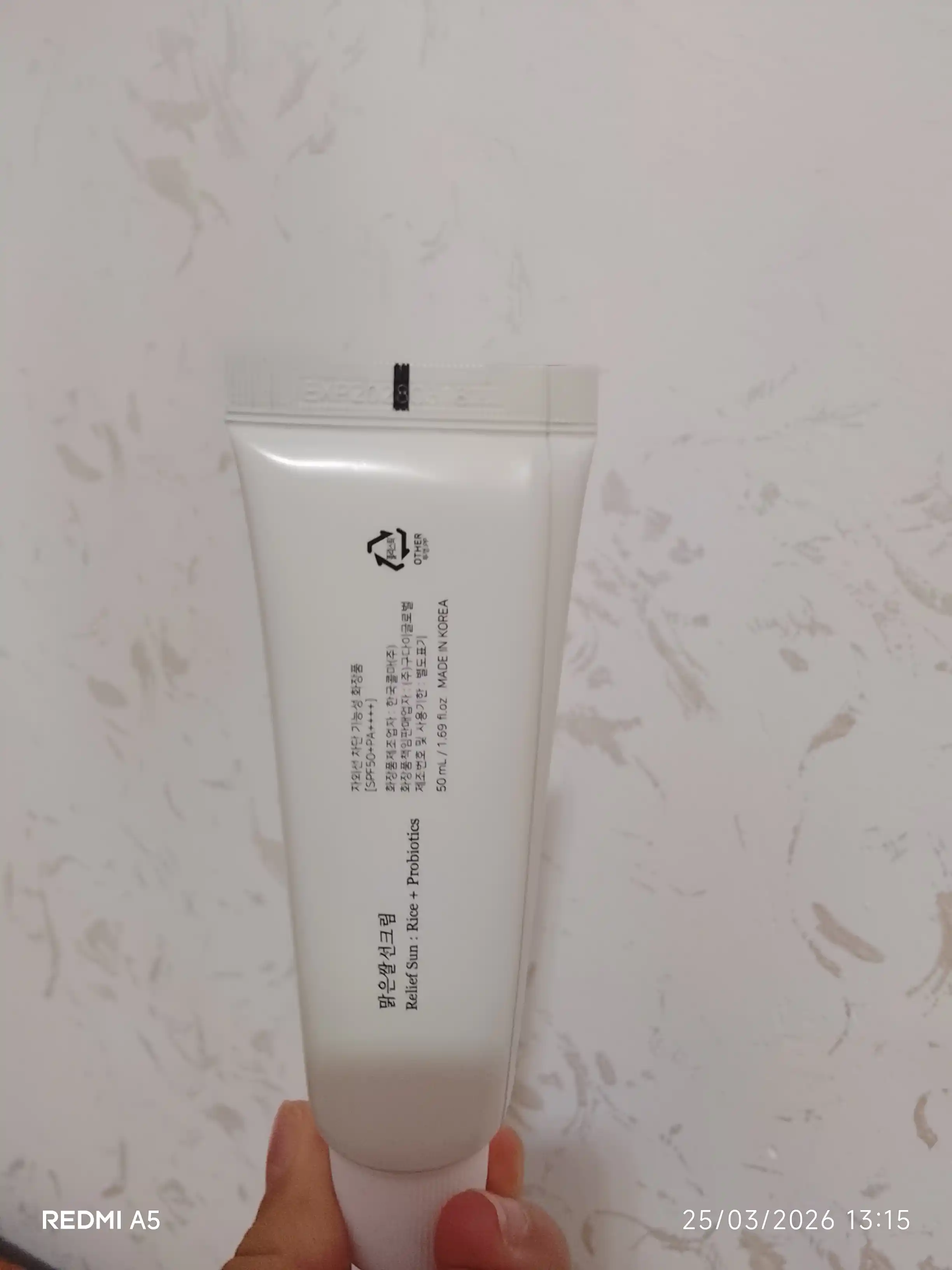 Quyoshdan himoya qiluvchi krem Beauty of Joseon Relief Sun SPF 50+ PA ++++, 50 ml