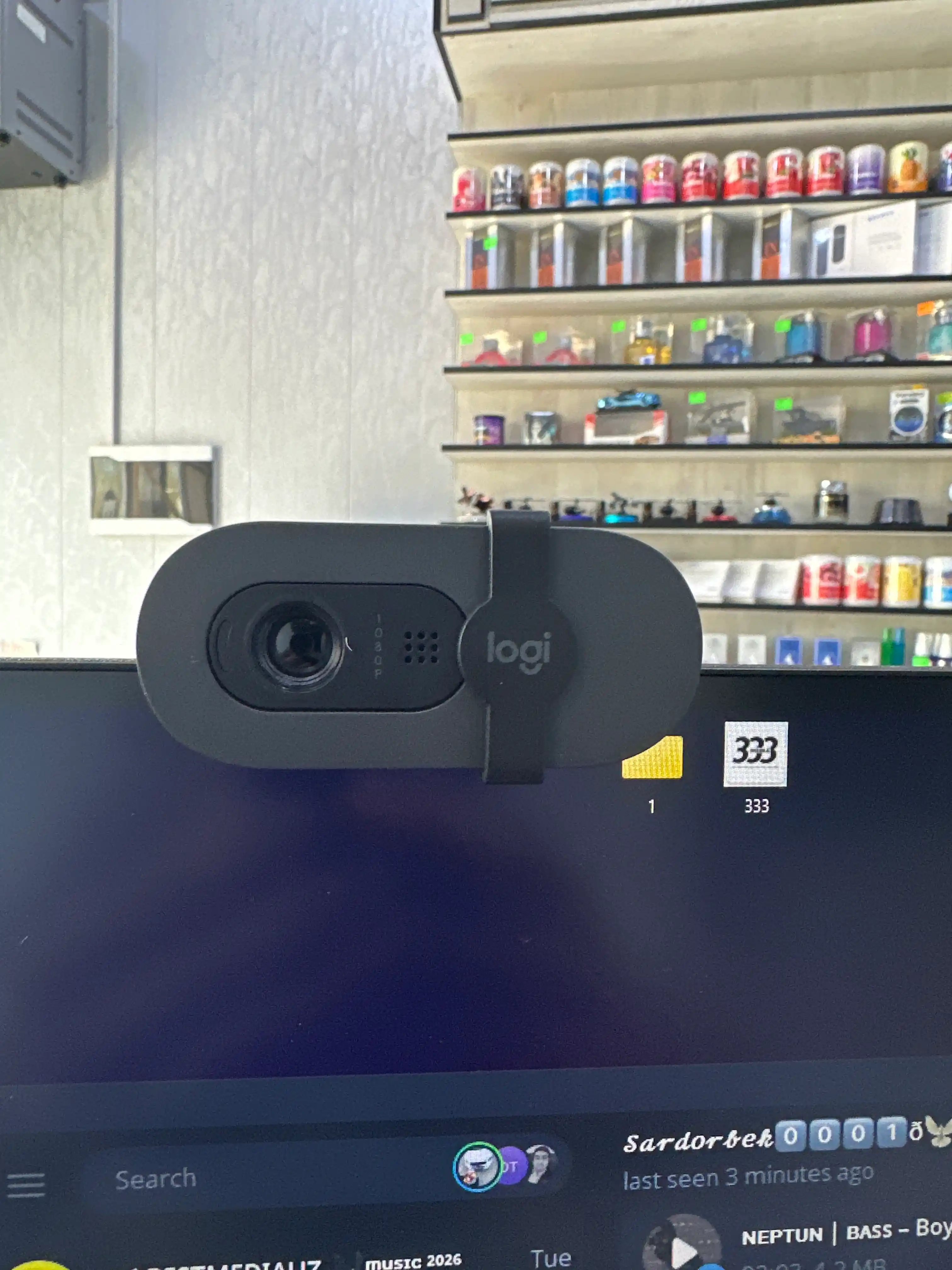 Logitech BRIO 100 1080p Full HD Webcam