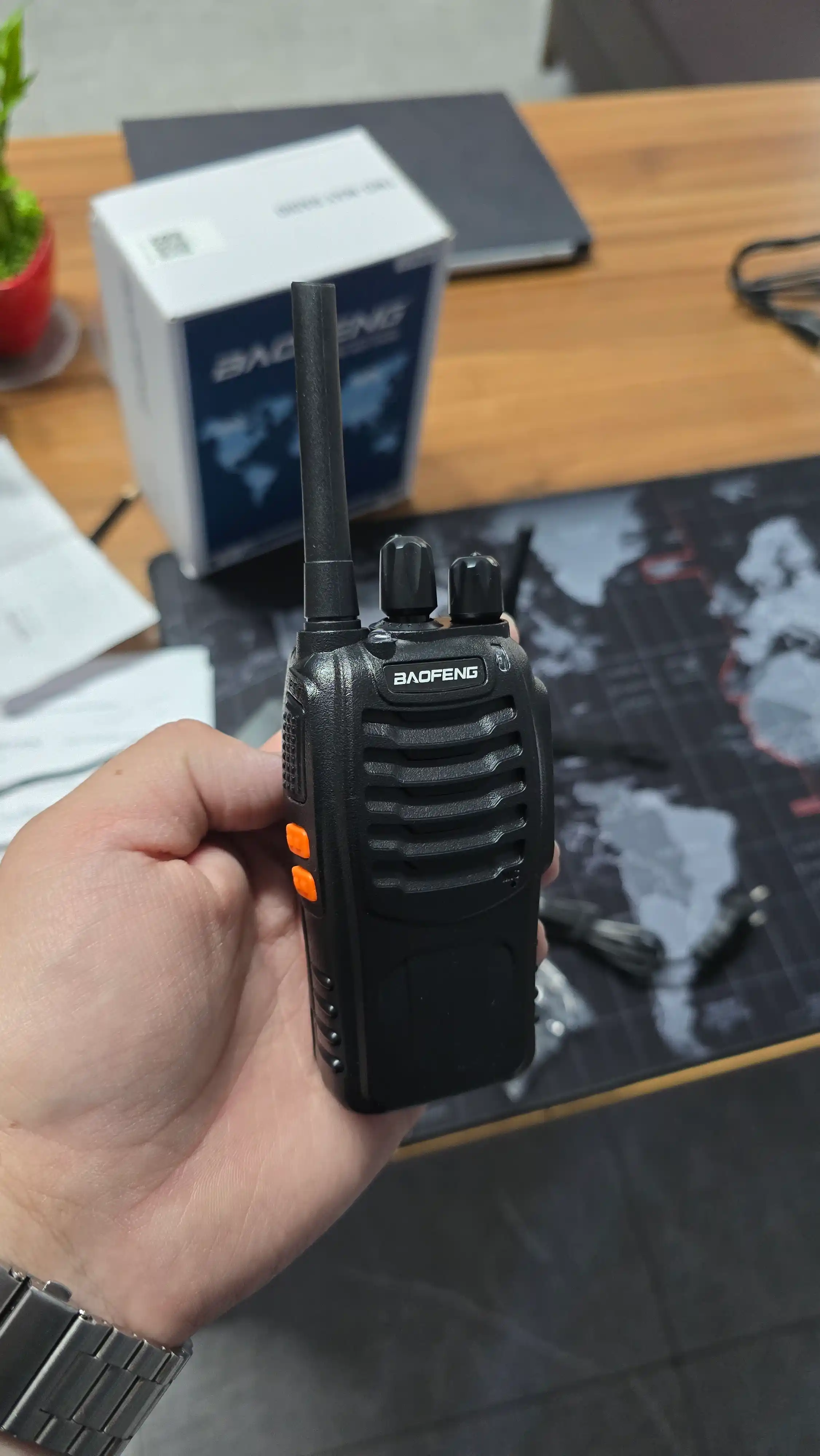 Рация Baofeng BF88E, 2 шт., PMR446, 16 каналов, 1500 mAh, 2–5 км