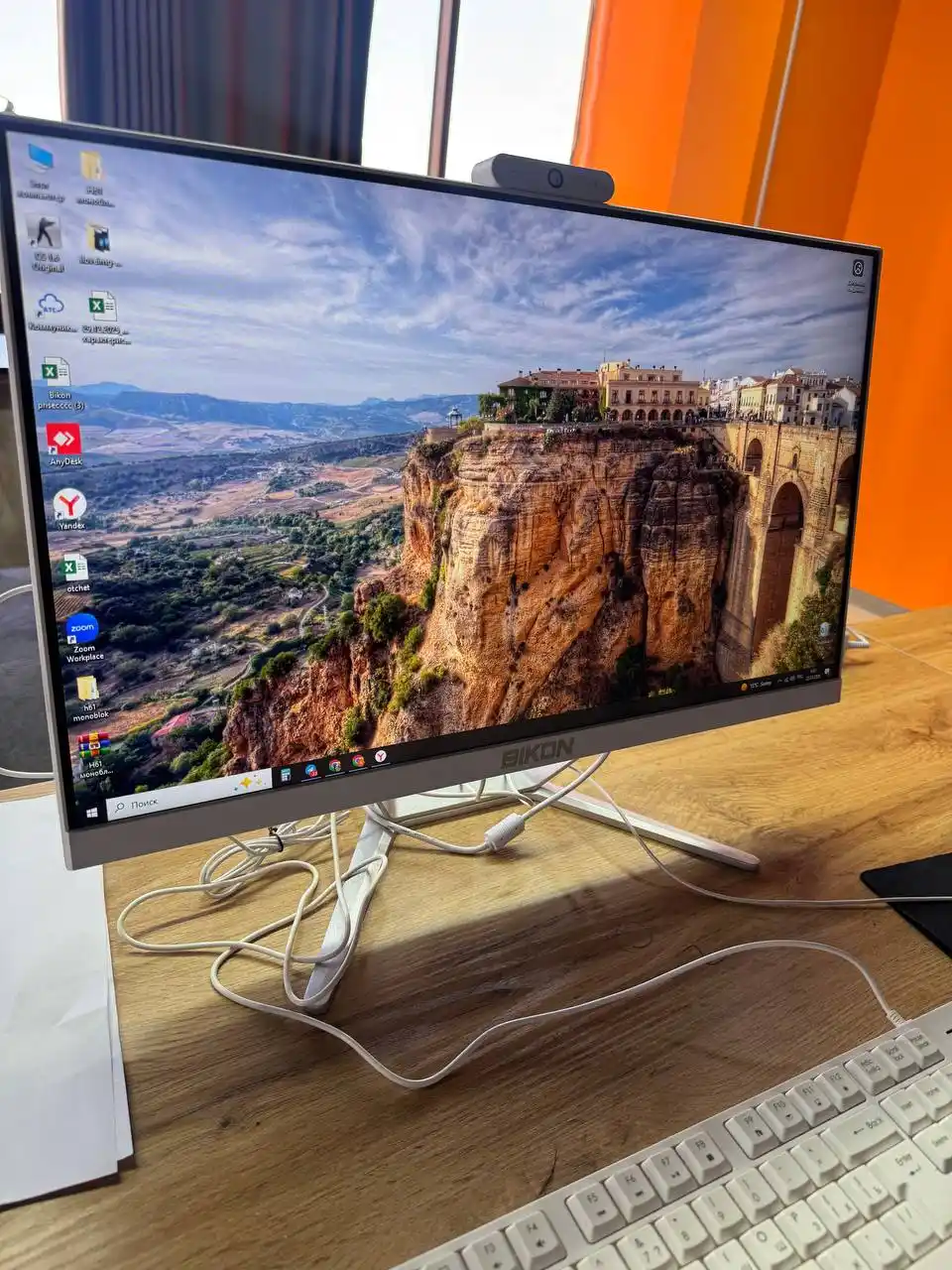 Monoblok BIKON 27 dyum Intel Core i7, DDR 16-8GB, SSD 1TB-512-256-128GB