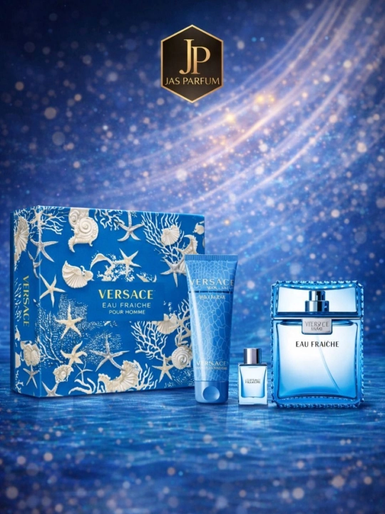 Парфюмерный набор для мужчин, VERSACE FRAICHE SET - 