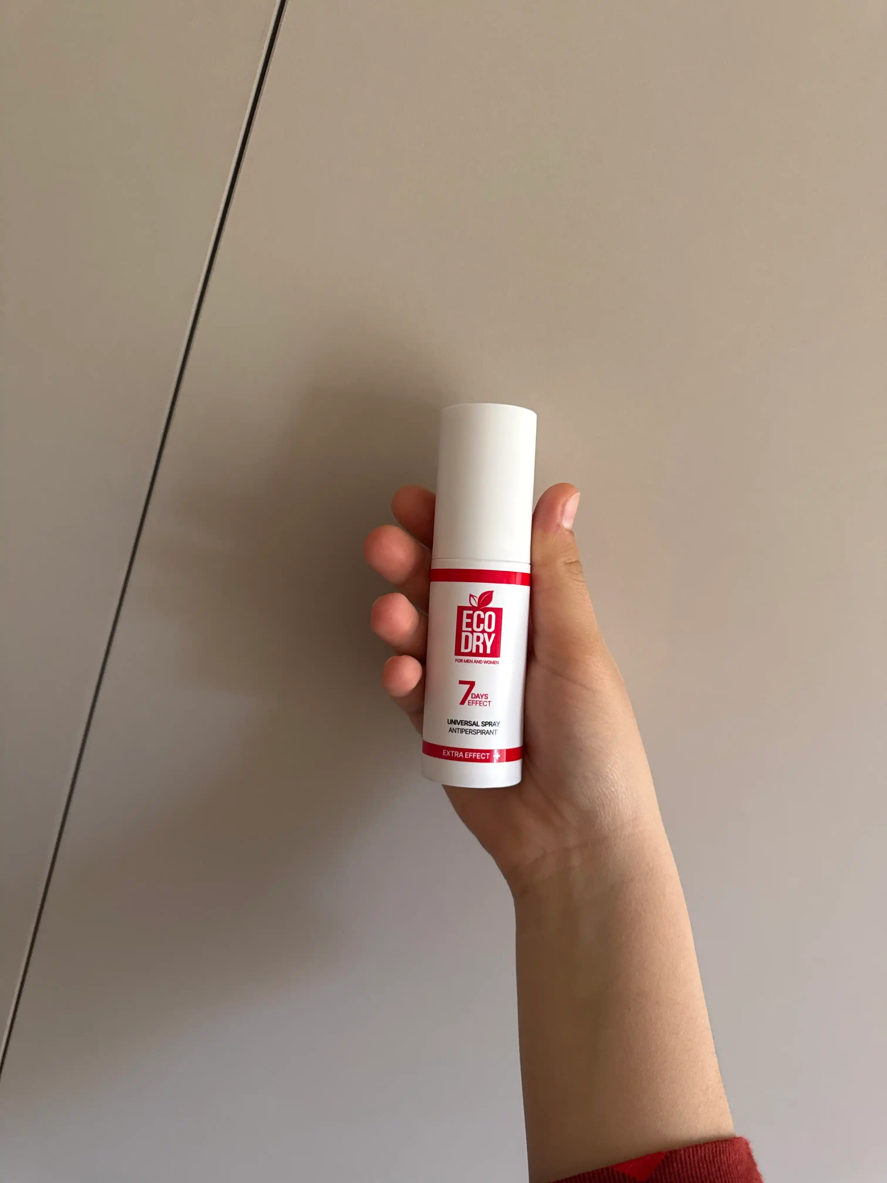 Antiperspirant sprey Eco Dry Universal, terlashga qarshi samarali vosita, 35 ml