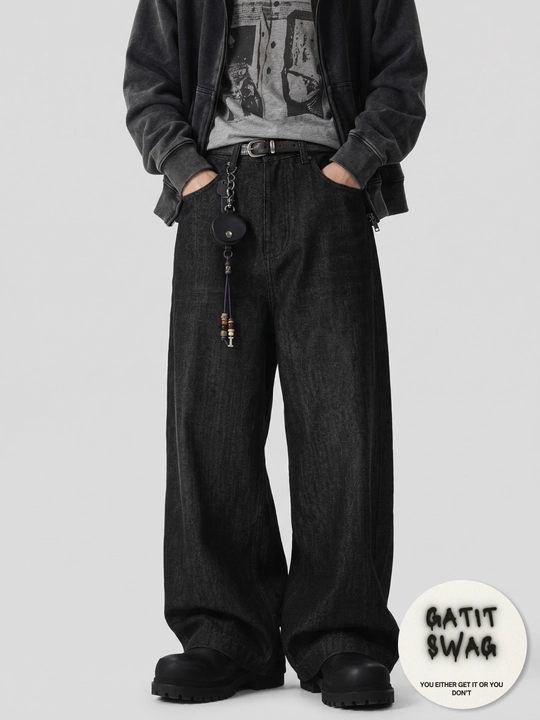 Jinsi baggy oversize Y2K