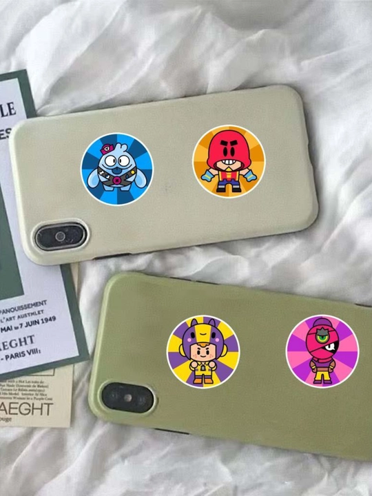 Nakleykalar Brawl Stars kolleksiya uchun stickerlar to‘plami, noyob stikerlar