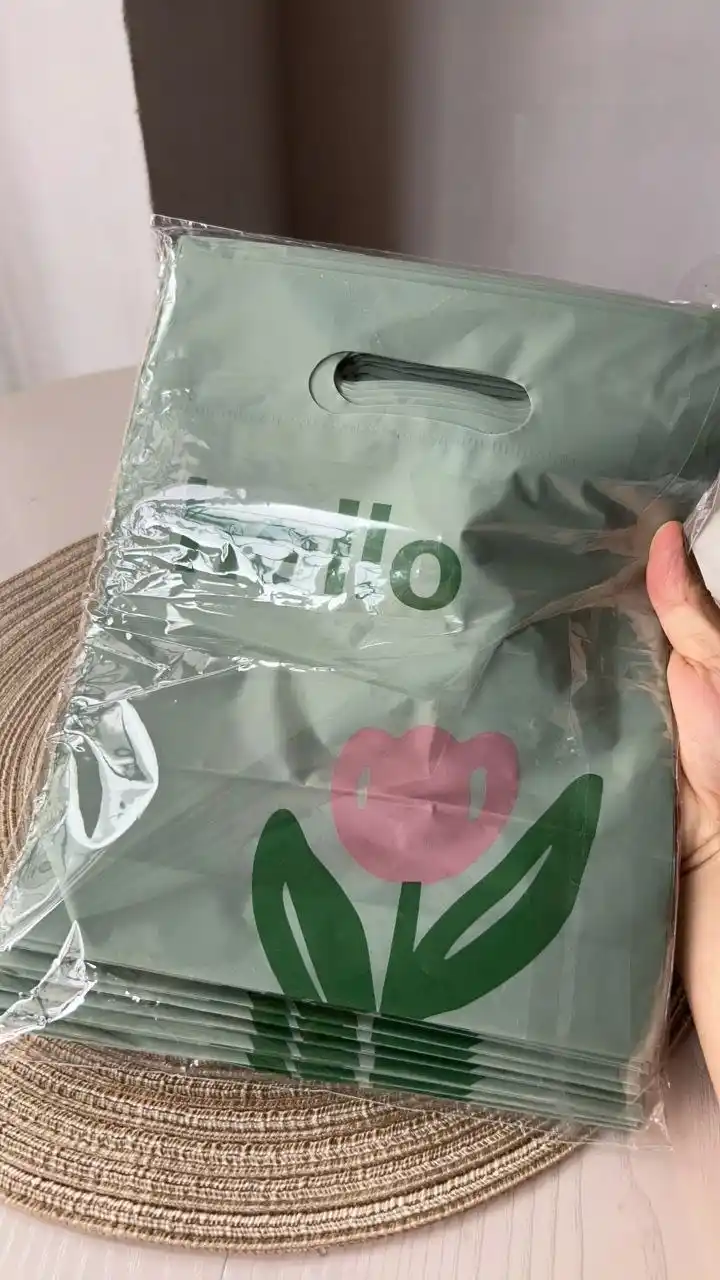Sovg'a paketi, shaffof kreativ premium sifat kraft, palitilen har xil turdagi 10, 15, dona