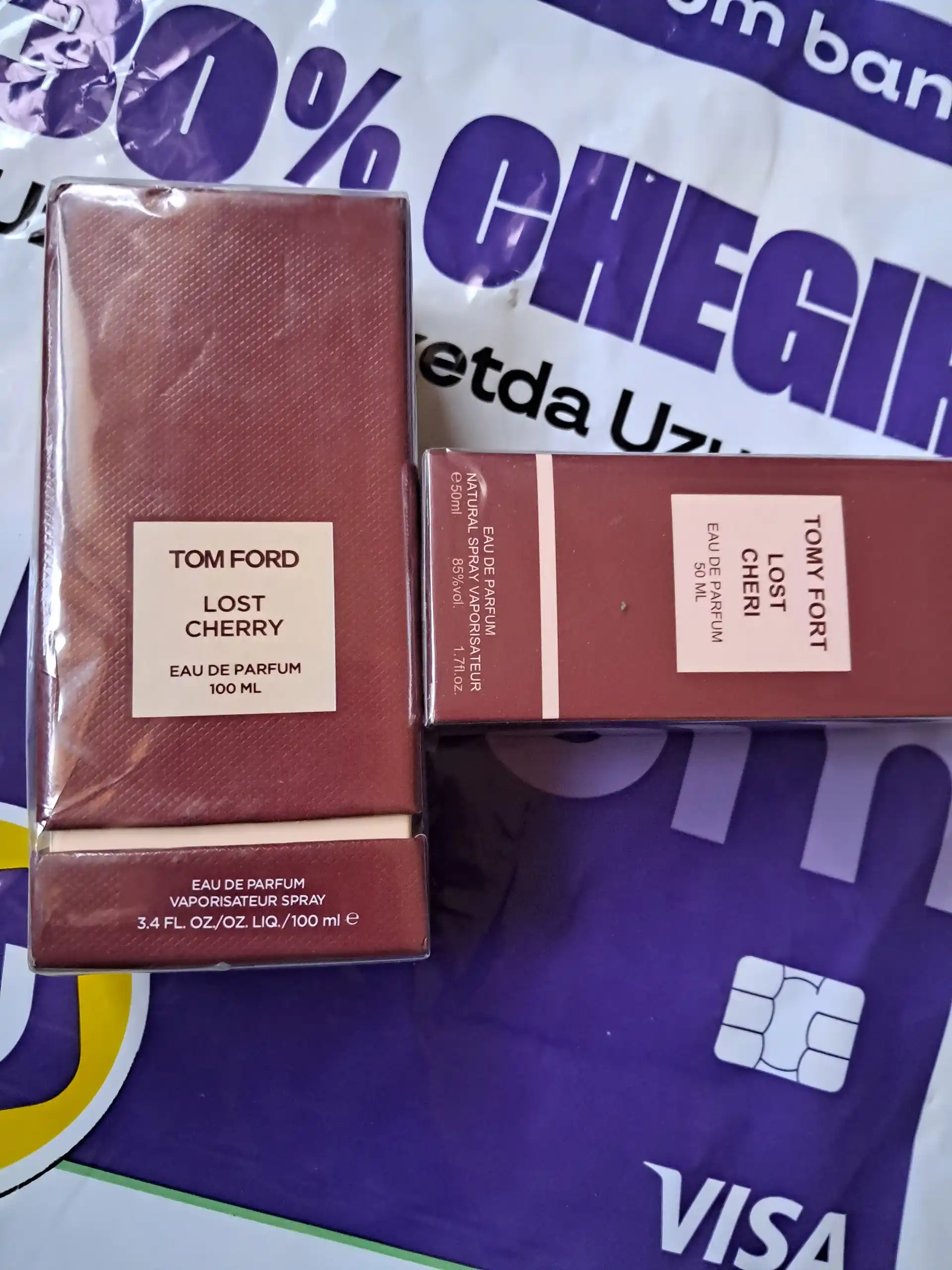 Ayollar va qizlar uchun parfumlangan suv, 100 ml, 50 ml