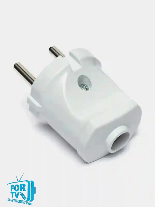 Elektr simi uchun vilka xavfsiz va ishonchli, 250V/16A