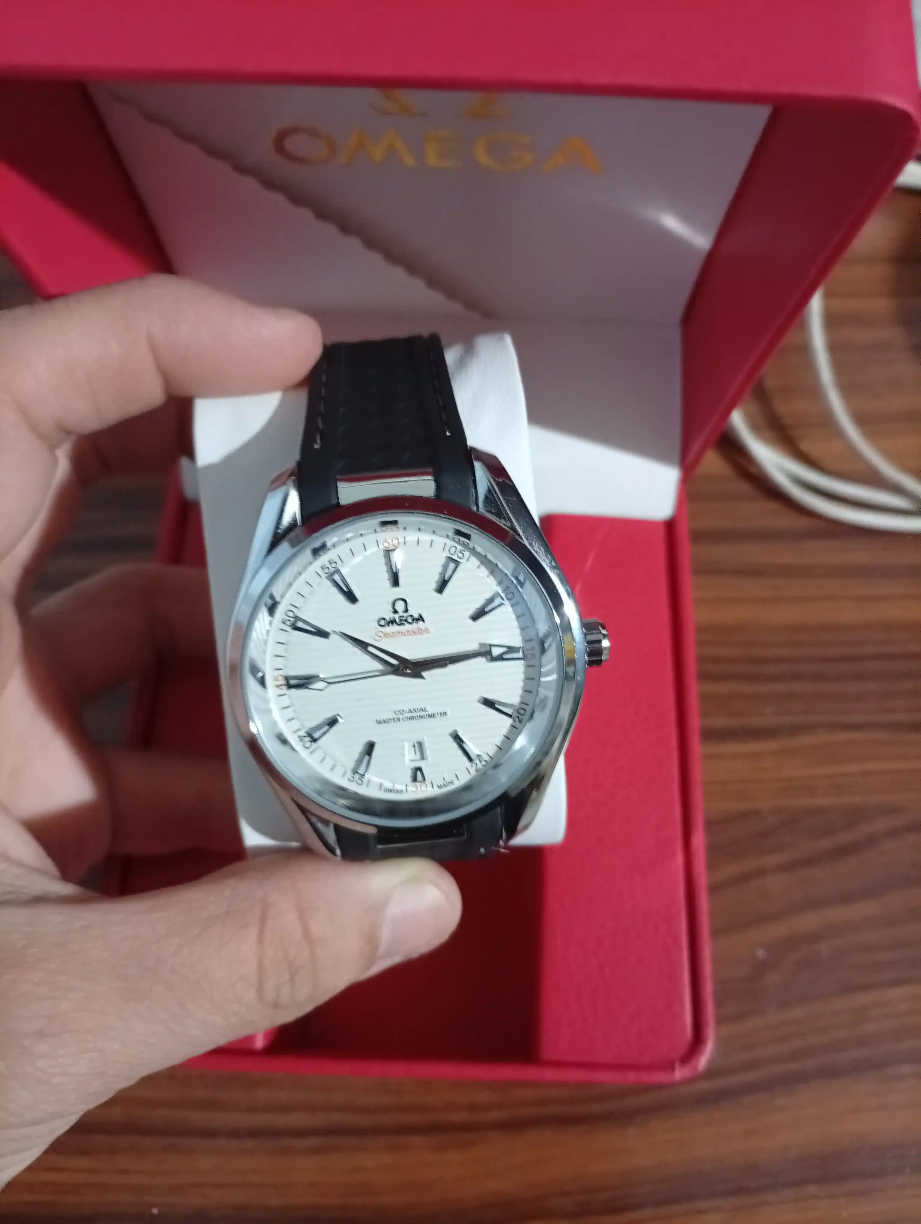 Мужские часы с автоподзаводом, механические, стиль Omega Seamaster