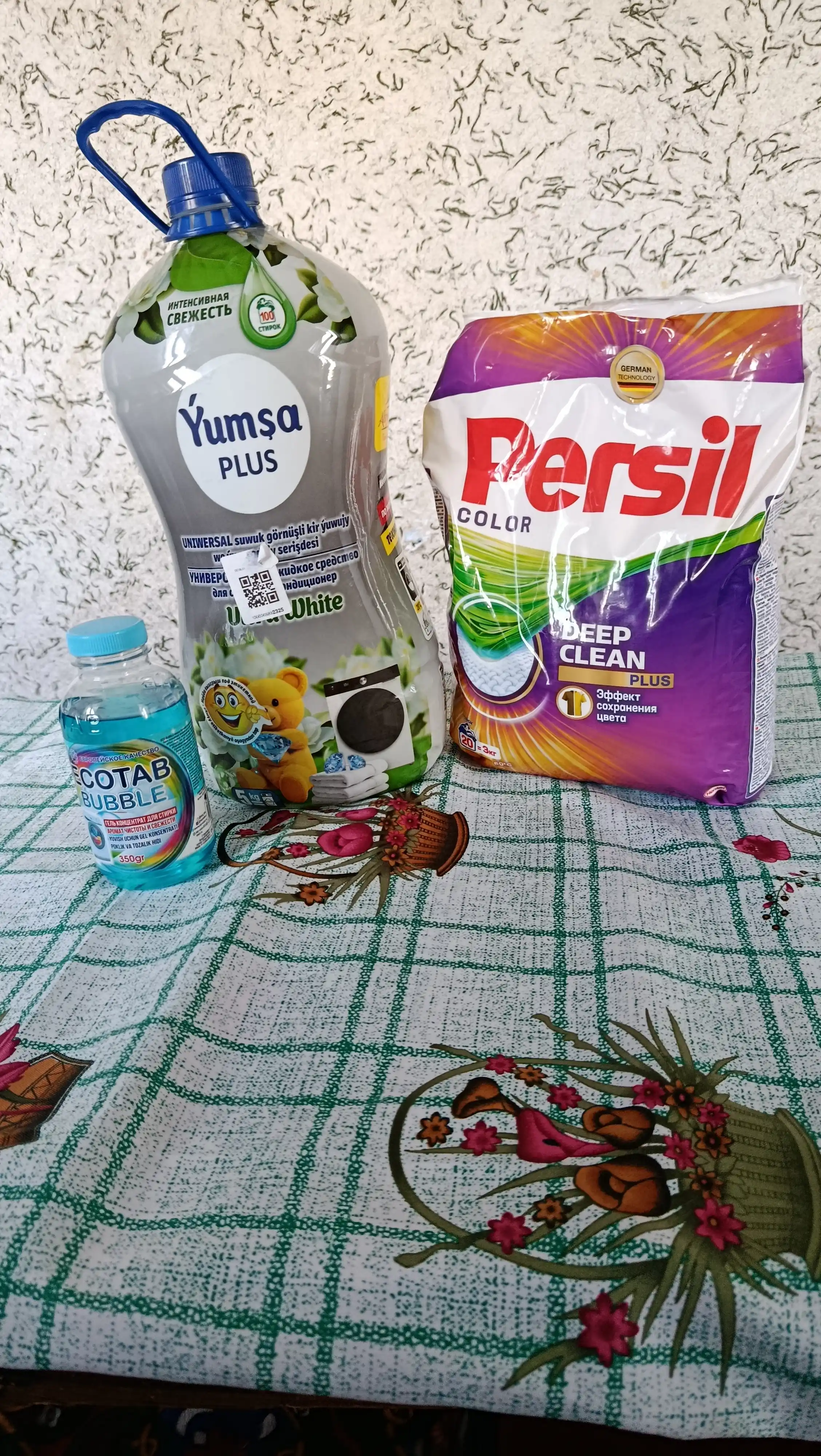 Yuvish uchun jel konsentrati ecotab, 350 gr
