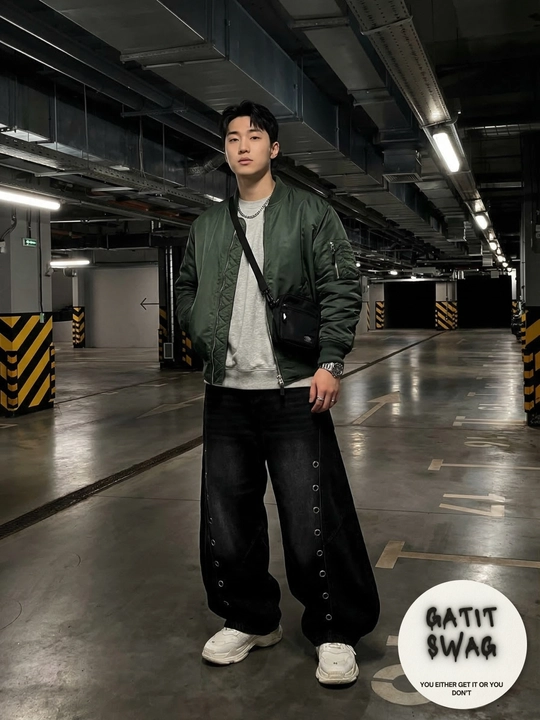 Jinsi baggy oversize Y2K - 