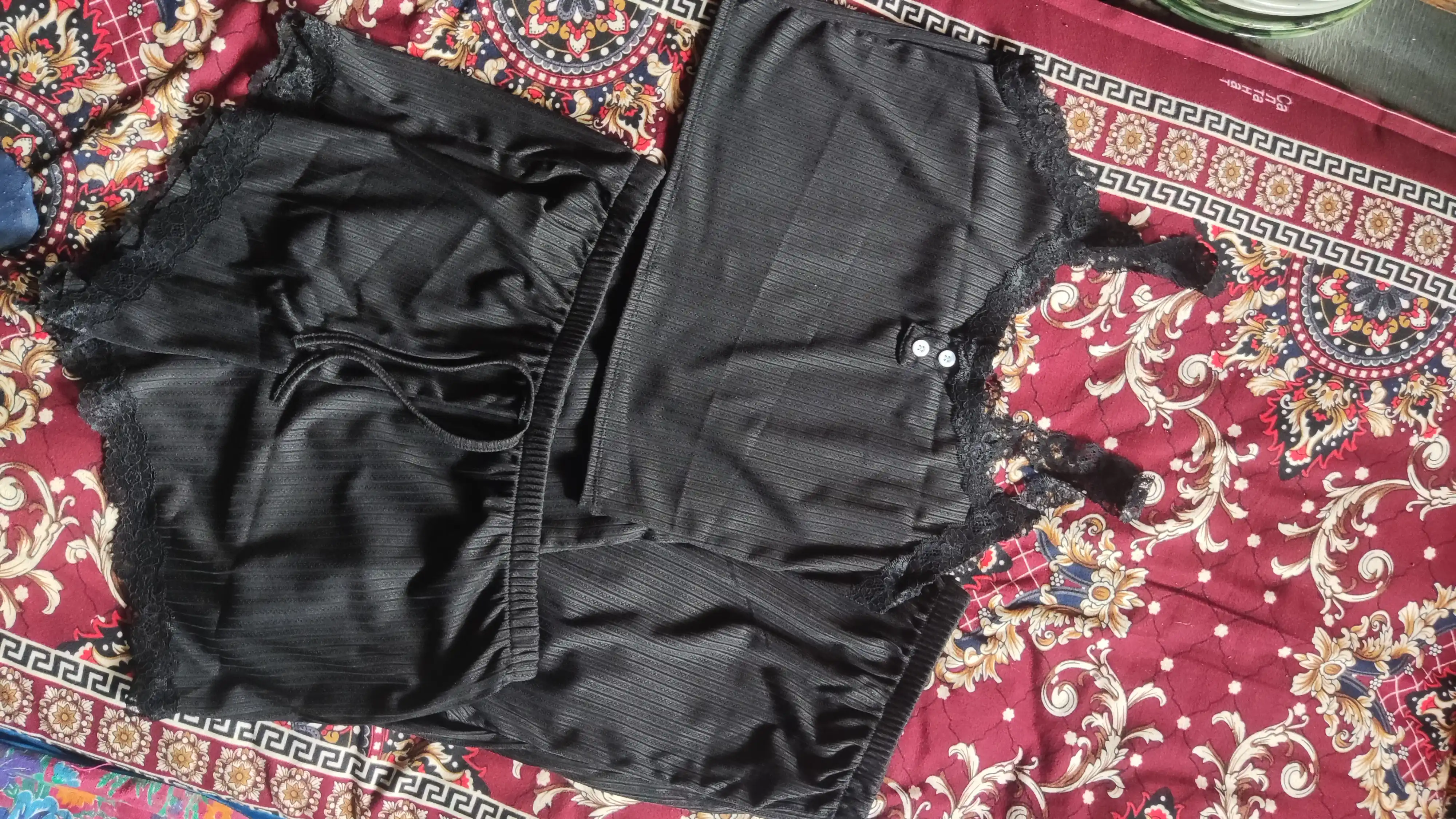 Ayollar uchun pijama to‘plami, pijama, 3 tasi 1 da, ayollar tungi kiyimi