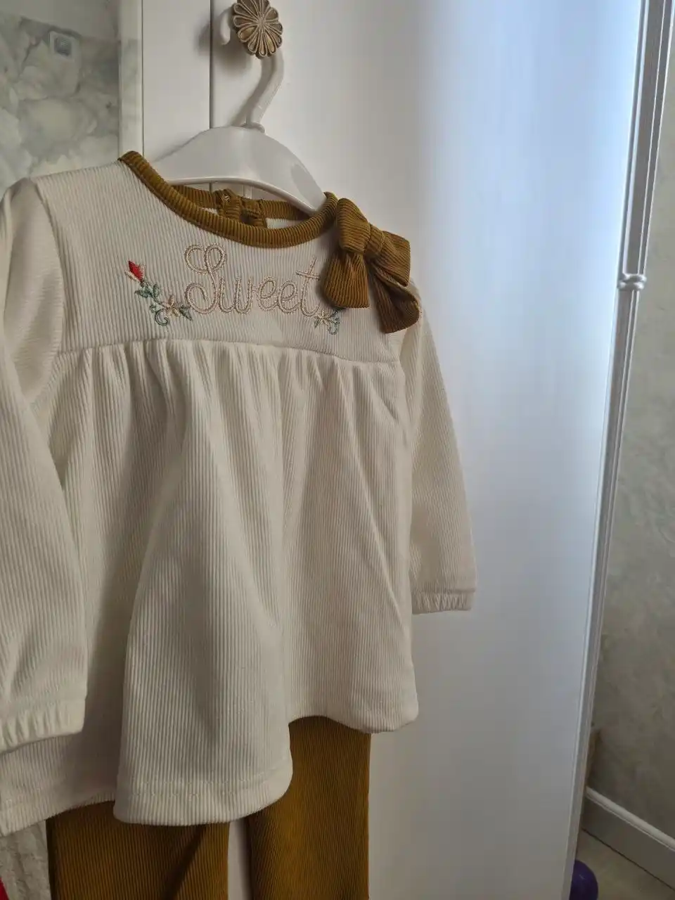 Комплект двойка для девочек, 1-2 года