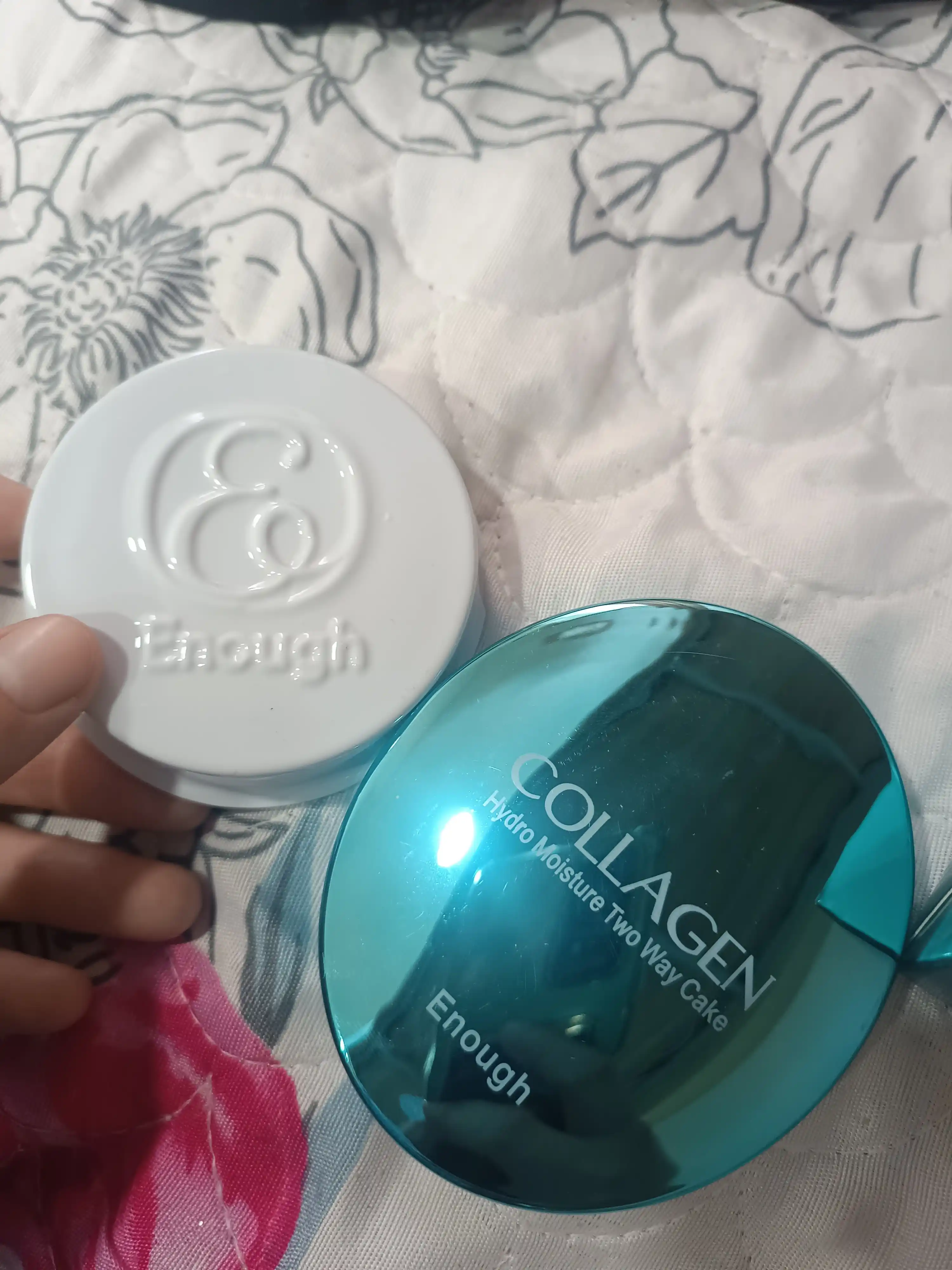 Пудра Collagen для лица с коллагеном, SPF 25+, для всех типов кожи