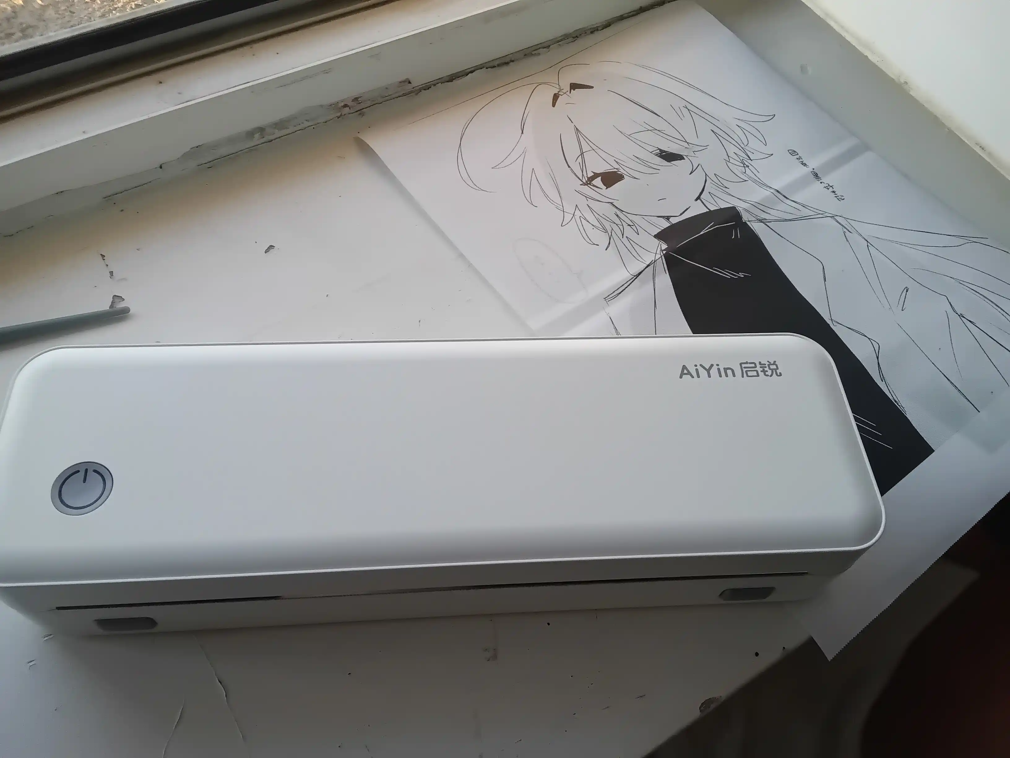 Portativ A4 mini printer, telefon va kompyuter uchun mini printer