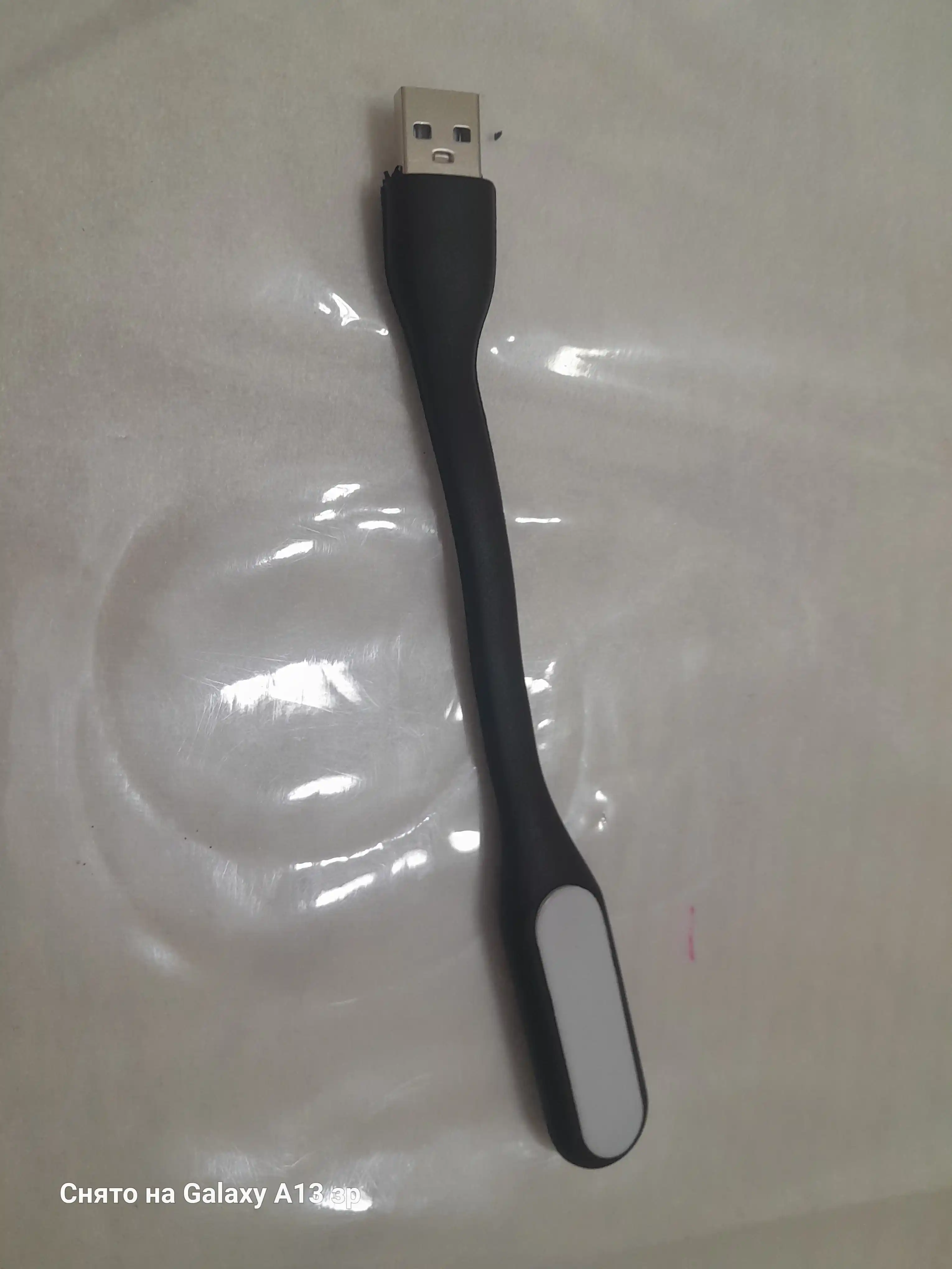 LED yoritgich, USB, noutbuk yoritgichi moslashuvchan, 5 Vt, 6 diodlar