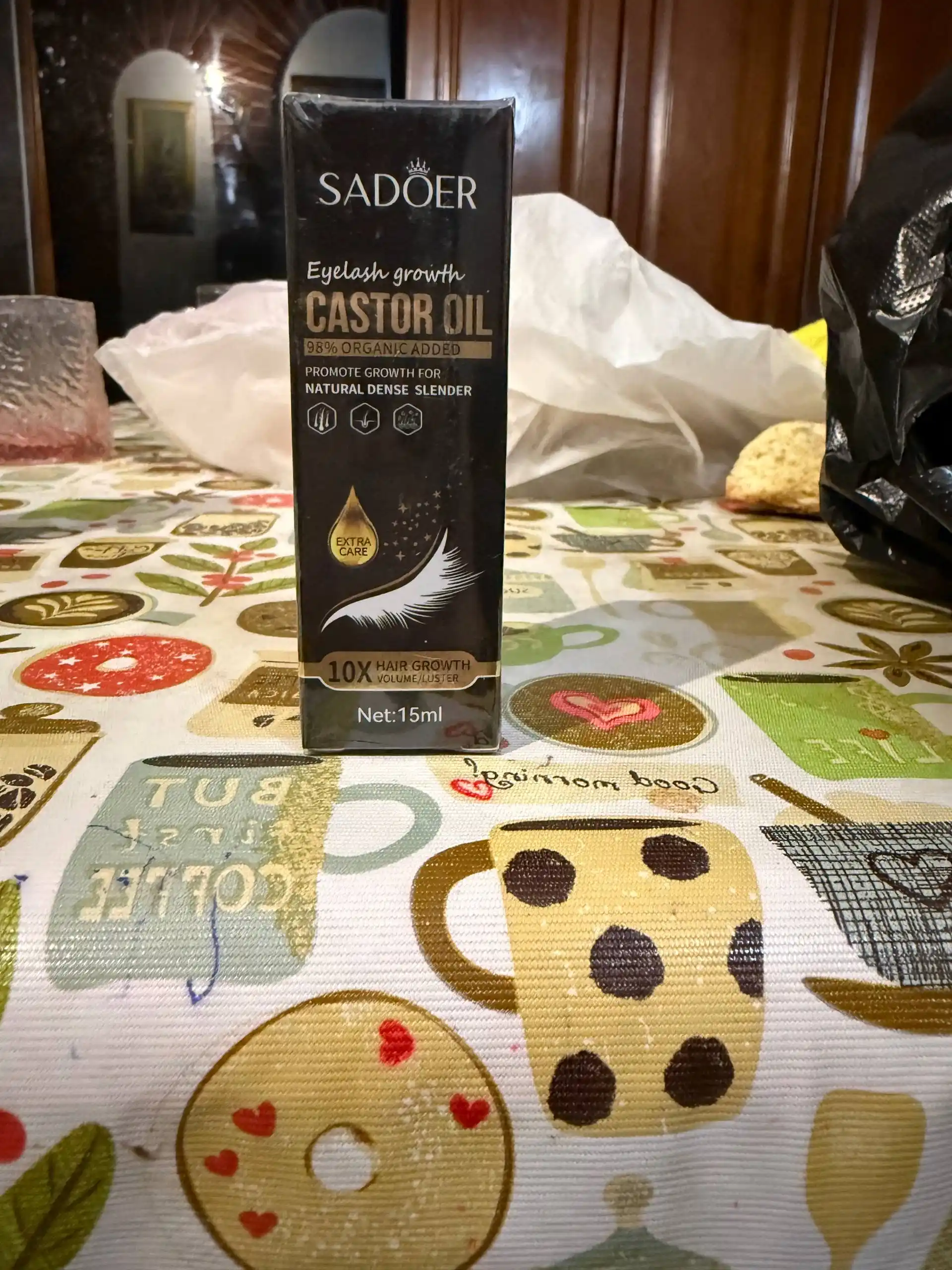 Масло для роста ресниц Sadoer, сыворотка